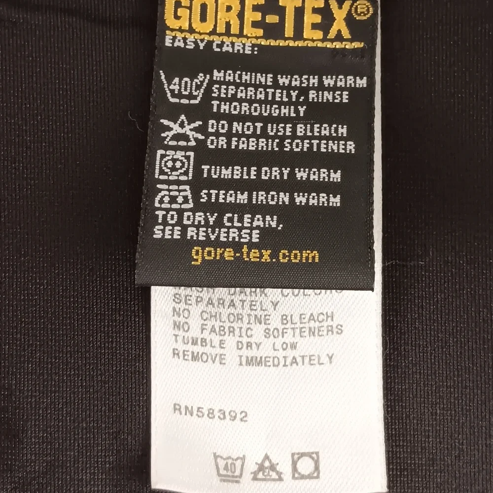 IN Sport Gore-Tex Men's Jacket Teal Blue Colorblock Windbreaker‎ Small - Picture 6 of 9
